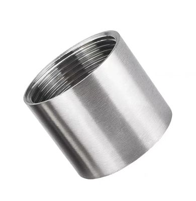 Tubo de acero inoxidable femenino de acoplamiento de pezones roscado para RTS 1/4''-4.0