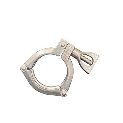 WENZHE Ss304 316L de acero inoxidable 3Pc Pipe rápida Tri abrazadera tres piezas abrazadera Ferrul abrazadera