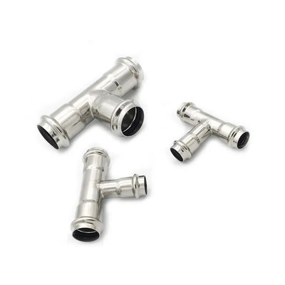 Accesorios de prensa de acero inoxidable 304 de 1 a 8' con conexión femenina compatible