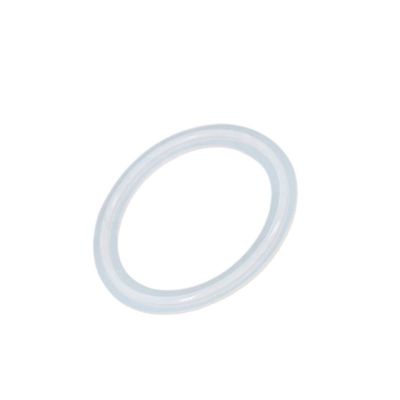 Grado alimenticio Blanco Tri Clamp Tubo Sanitario Silicona PTFE Junta con Ferrule de caucho EPDM