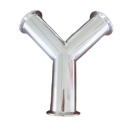 Acero inoxidable sanitario304 316 Accesorios para tuberías Tri Clamp Wyes Tee Y Tipo Tee garantizado