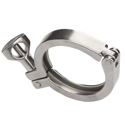 CLAMP Conexión Sanitaria de acero inoxidable SS304 SS316L Tri Clamp Single Pin para soporte OEM
