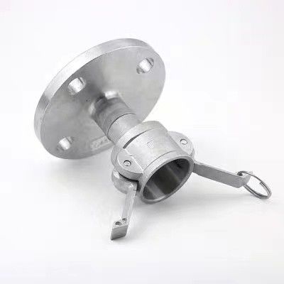 Apoyo personalizado ODM SS316 DN50 acoplamiento de camilla con PN16 Flange Equal y Diseño