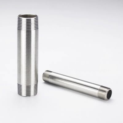 Acero inoxidable SS304/SS316 acoplamiento de hilos masculino de tubería personalizado para los requisitos ODM