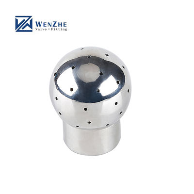 Sanitaria 304 316L de acero inoxidable 360 grados CIP bola de limpieza por rocío para alimentos y bebidas