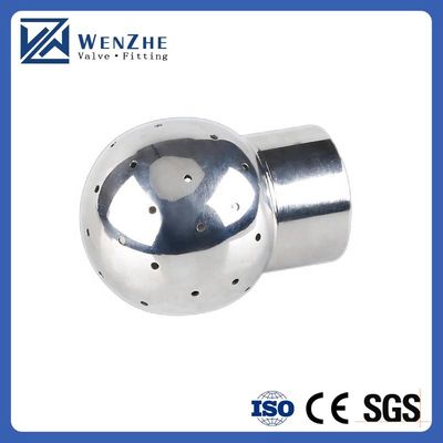 Sanitaria 304 316L de acero inoxidable 360 grados CIP bola de limpieza por rocío para alimentos y bebidas