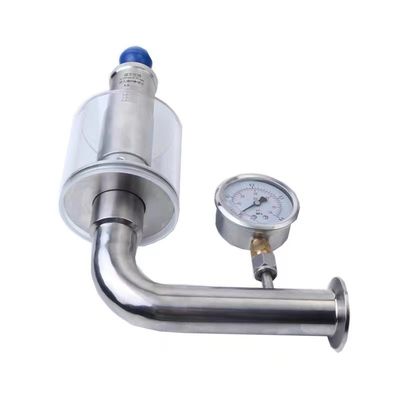 Válvula de escape de acero inoxidable 304 316L tipo L para liberación de seguridad de presión