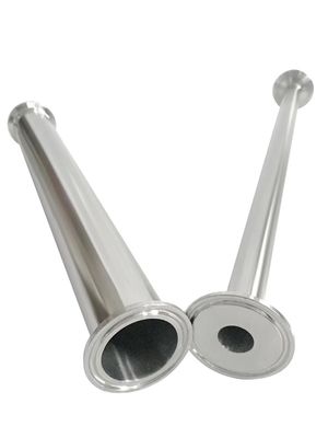 OEM Apoyo de fundición sanitario Tri Clamp Jacketed Spool en acero inoxidable 304 316L