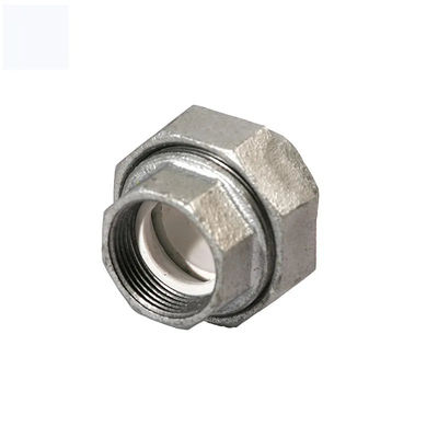Accesorios de tuberías de hierro fundido galvanizados maleables personalizados para conexiones iguales y conexiones