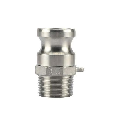 2′′ enchufe x 2′′ NPT macho Global Tipo F acoplamiento de camilla y manguera de ranura de ajuste para duradera