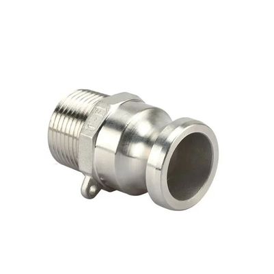2′′ enchufe x 2′′ NPT macho Global Tipo F acoplamiento de camilla y manguera de ranura de ajuste para duradera