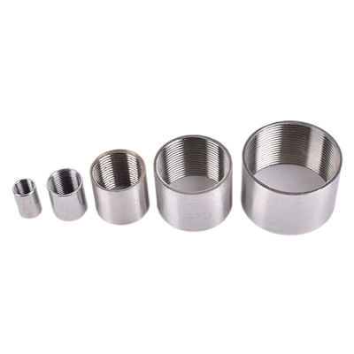 Acero inoxidable 304 acoplamiento de tubería ajuste 3/4 "x 3/4" adaptador conector de acoplador femenino