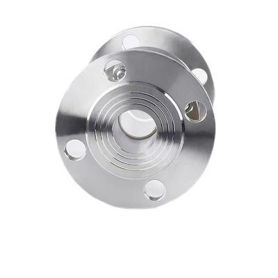 WZ acero inoxidable 304 316 Vidrio de visión de tubería conectado con brida para sistemas a presión
