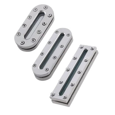 304 316 acero inoxidable vidrio de soldadura rectangular para especificaciones personalizadas