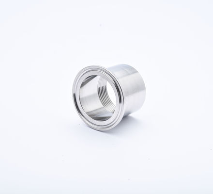 Conector de vacío de acero inoxidable 304 con pinza de conexión rápida