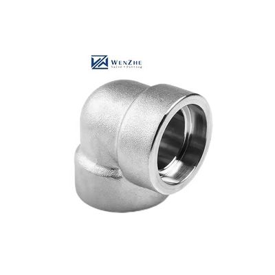 General DN25 SS316 acero inoxidable forjado 304 316L Socket Soldado Codo con General