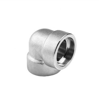 General DN25 SS316 acero inoxidable forjado 304 316L Socket Soldado Codo con General