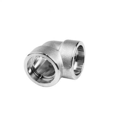 General DN25 SS316 acero inoxidable forjado 304 316L Socket Soldado Codo con General