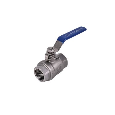 RTS de acero inoxidable 304 2PC válvula de bola de rosca femenina para agua a temperatura media