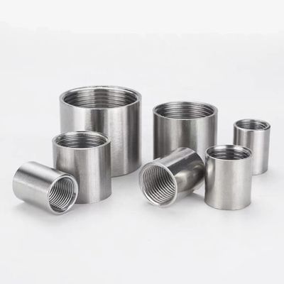 Tubo de acero inoxidable femenino de acoplamiento de pezones roscado para RTS 1/4''-4.0