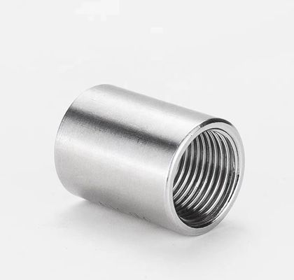 Tubo de acero inoxidable femenino de acoplamiento de pezones roscado para RTS 1/4''-4.0
