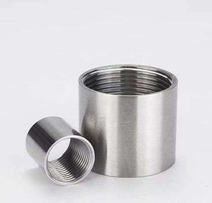 Tubo de acero inoxidable femenino de acoplamiento de pezones roscado para RTS 1/4''-4.0