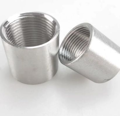 Tubo de acero inoxidable femenino de acoplamiento de pezones roscado para RTS 1/4''-4.0