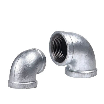Accesorios para tubos de hierro galvanizado de rosca maleable para tamaños iguales de 1 a 8' a precios competitivos