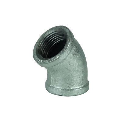 Accesorios para tubos de hierro galvanizado de rosca maleable para tamaños iguales de 1 a 8' a precios competitivos