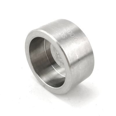 Acero inoxidable de plata 304 316 316L tapas redondas forjadas a alta presión