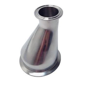 Sanitario 304 316L de acero inoxidable Tri Clamp conexión excéntrica Reducción/ Tubo de leche de transición de tubos de ajuste 1/2''-12.0