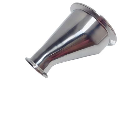 Sanitario 304 316L de acero inoxidable Tri Clamp conexión excéntrica Reducción/ Tubo de leche de transición de tubos de ajuste 1/2''-12.0