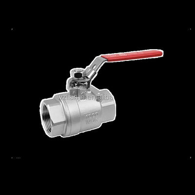 Válvulas de bola de acero inoxidable 304 316 DN8-DN100 PN63 2PC para necesidades industriales de trabajo pesado