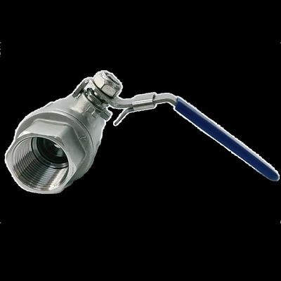 Acero inoxidable 304 316 2PC Válvulas de bolas de rosca femeninas DN8-DN100 PN63 DIN3202-M3