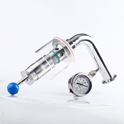 Válvula de escape de tipo L de seguridad de acero inoxidable sanitario 304/316 para el tanque de fermentación de cerveza