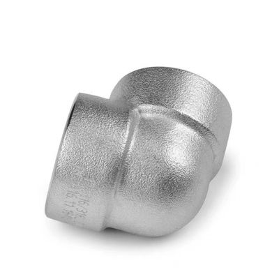 Plata DN25 de alta presión forjada Clase 6000/9000 Codo para conexión de toma de soldadura
