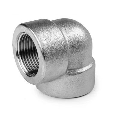 Plata DN25 de alta presión forjada Clase 6000/9000 Codo para conexión de toma de soldadura