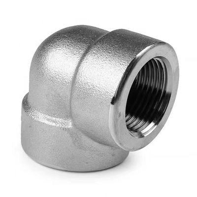 Plata DN25 de alta presión forjada Clase 6000/9000 Codo para conexión de toma de soldadura