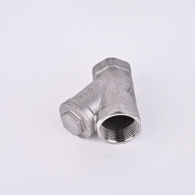 Acero inoxidable 201/304 Filamento femenino y filtro tipo Y DN50 para una filtración óptima