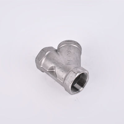 Acero inoxidable 201/304 Filamento femenino y filtro tipo Y DN50 para una filtración óptima