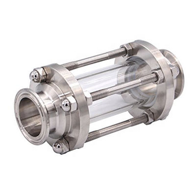 Clampada de acero inoxidable sanitario duradero 304 316L / vidrio de visión tubular de soldadura para tanque de cerveza