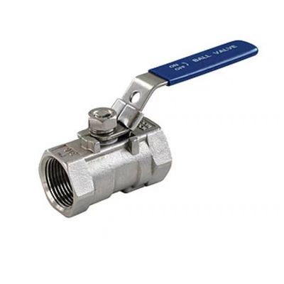 WZSS201 304 316 1 PC válvula de bola manual de acero inoxidable con bloqueo NPT BSP BSPT 1/4''-4.0
