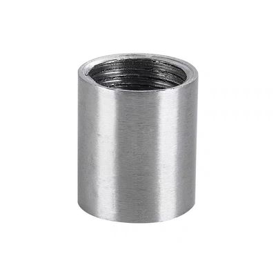 Accesorios para tuberías de acero inoxidable de plata acoplamiento de rosca completa para el uso general en SS201/304/316
