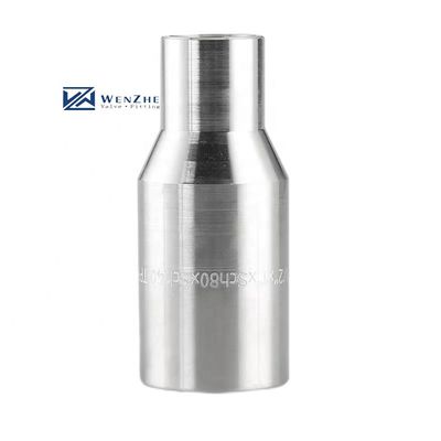 Acero inoxidable general 304 316 316L forjado excéntrico deslizado pezón 1/2"-4" DN25-DN100