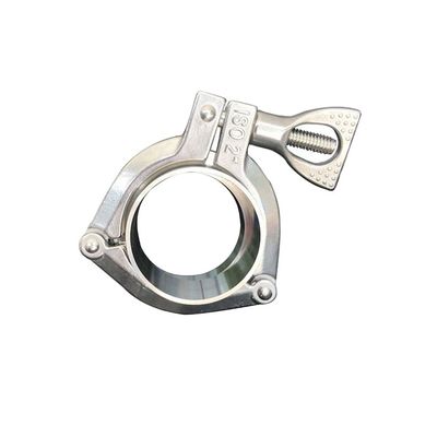 WENZHE Ss304 316L de acero inoxidable 3Pc Pipe rápida Tri abrazadera tres piezas abrazadera Ferrul abrazadera