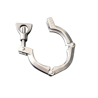 WENZHE Ss304 316L de acero inoxidable 3Pc Pipe rápida Tri abrazadera tres piezas abrazadera Ferrul abrazadera
