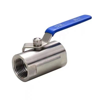 Válvula de bola ancha con rosca de acero inoxidable 201 NPT BSP para tornillo interno