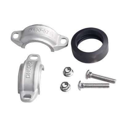 Acero inoxidable forjado 304 316 316L Presión alta tubos con ranuras de sujeción conjunta 1&quot;-4&quot; DN25-DN100