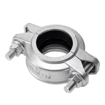 Acero inoxidable forjado 304 316 316L Presión alta tubos con ranuras de sujeción conjunta 1&quot;-4&quot; DN25-DN100