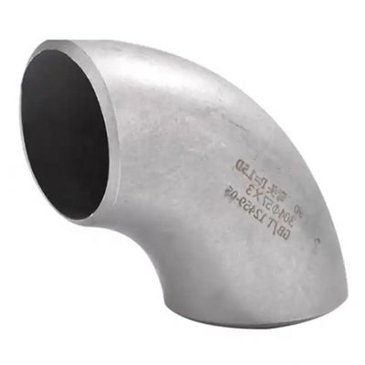 Acero inoxidable 304 316 316L 90 grados conexión de codo soldado con trasero de 1"-4" DN25-DN100
